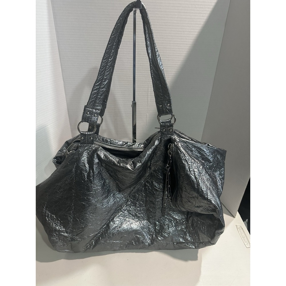 Steve Madden Silver Large Shoulder Bag